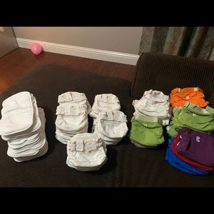 Gdiaper newborn and small plus inserts